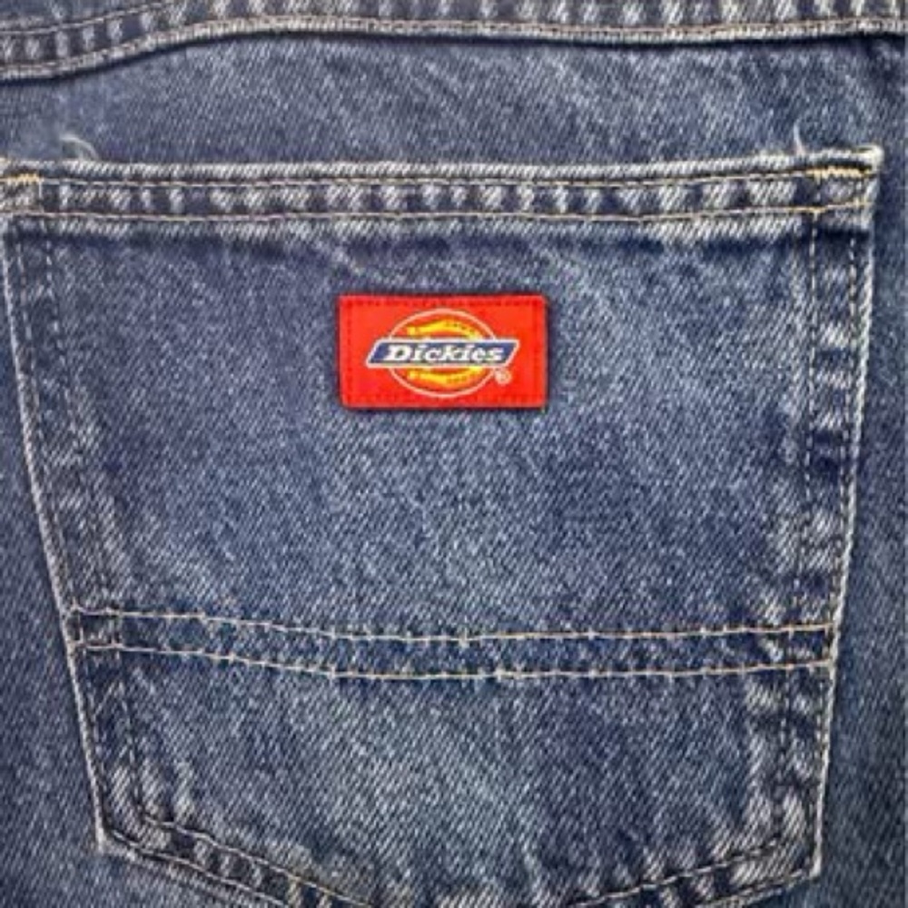MENS DICKIES 100 percent cotton jeans
work pants 42 x 30  durable quality